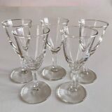 vintage liqueur glasses