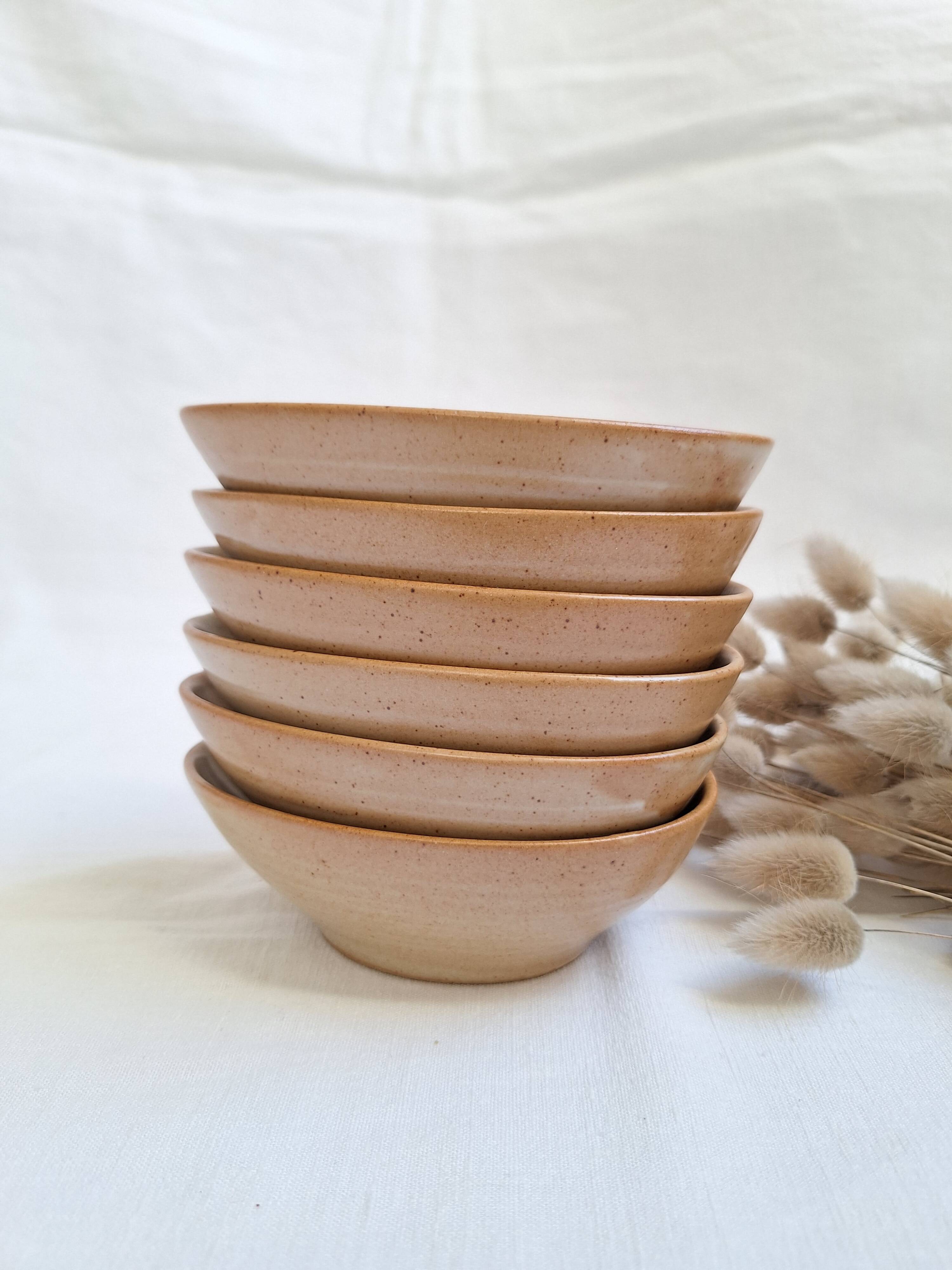 Vintage village stoneware ramekin