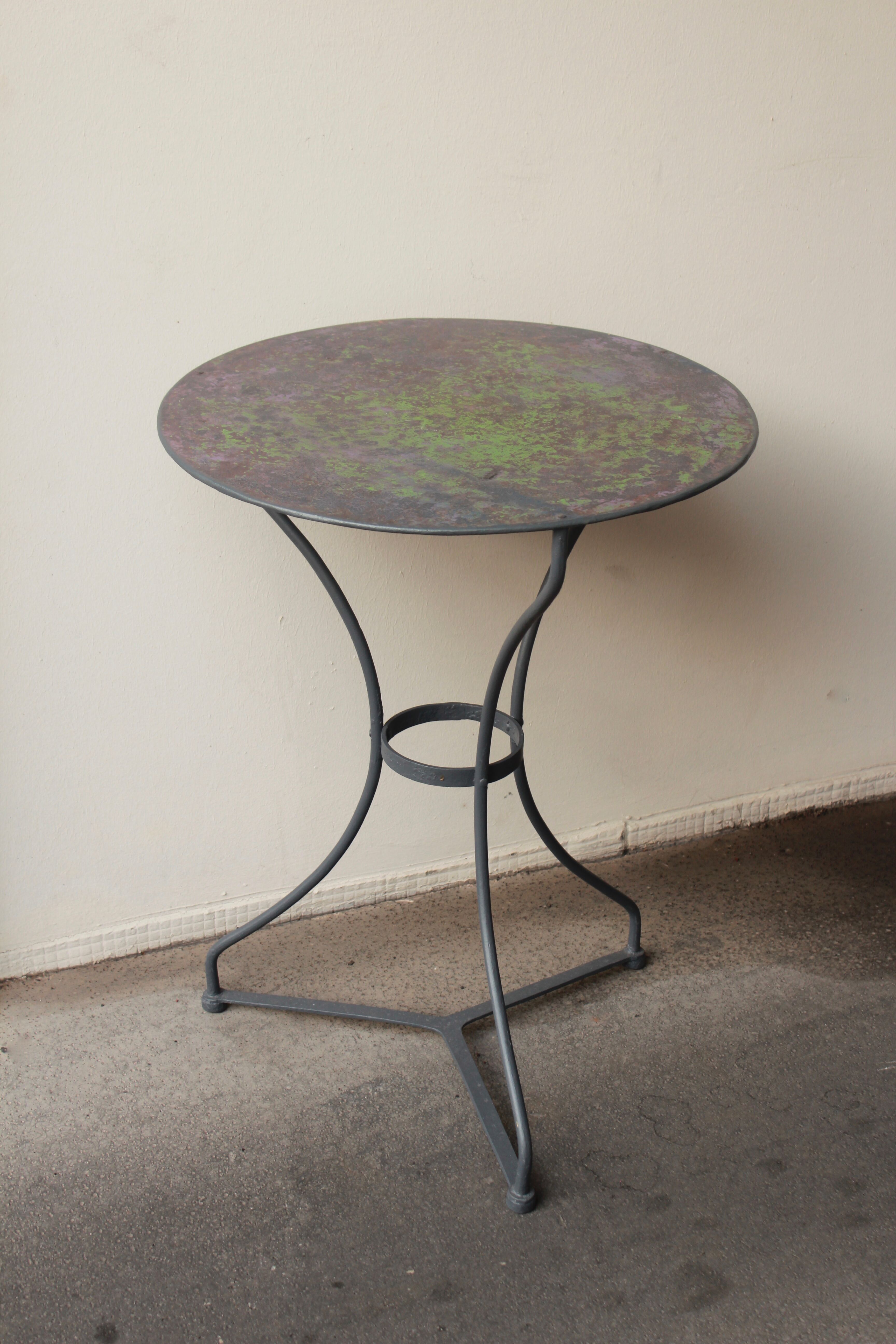 Table de bistrot des années 30