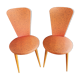 Set of 2 design chair pair