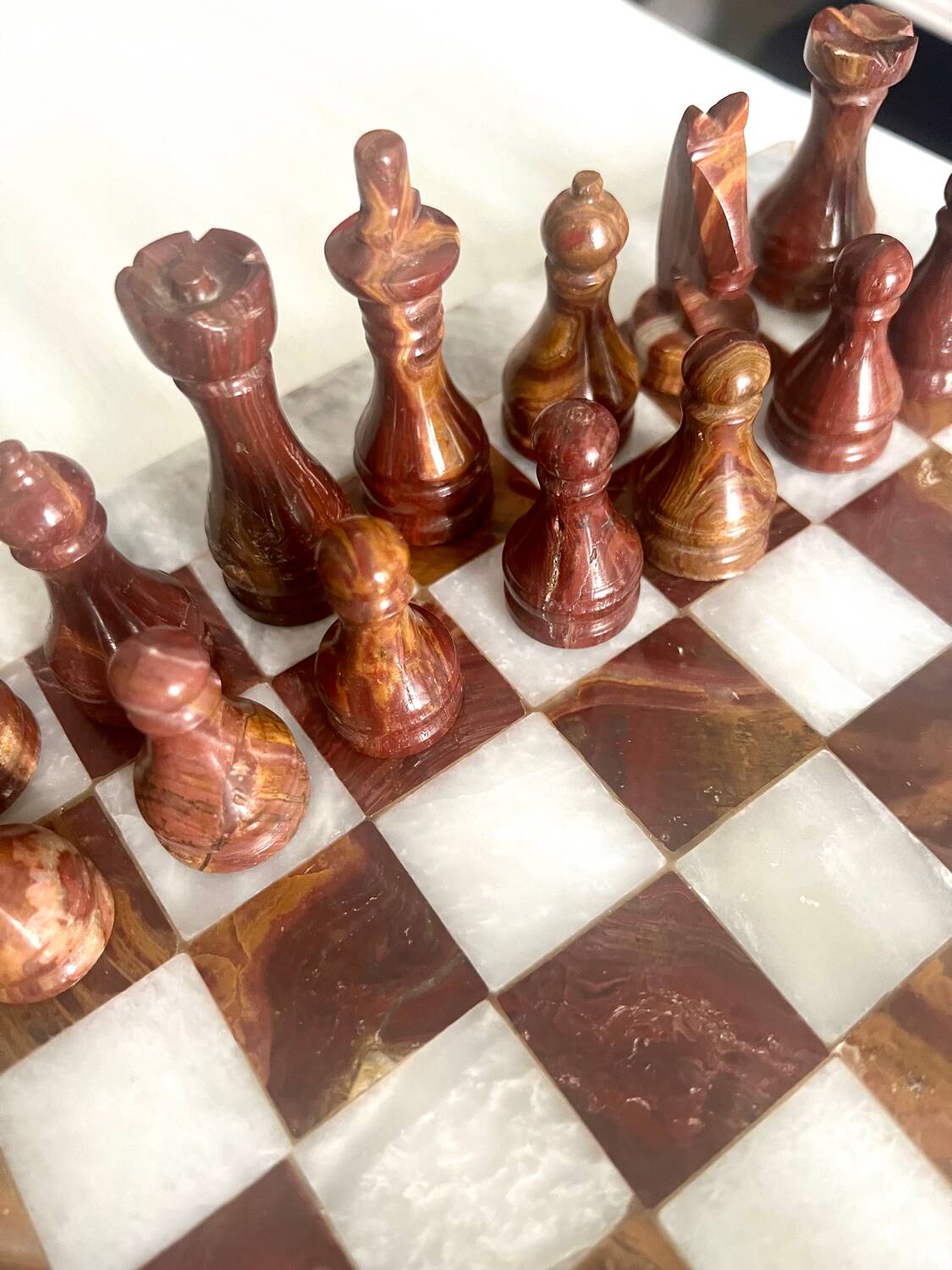 Marble chessboard