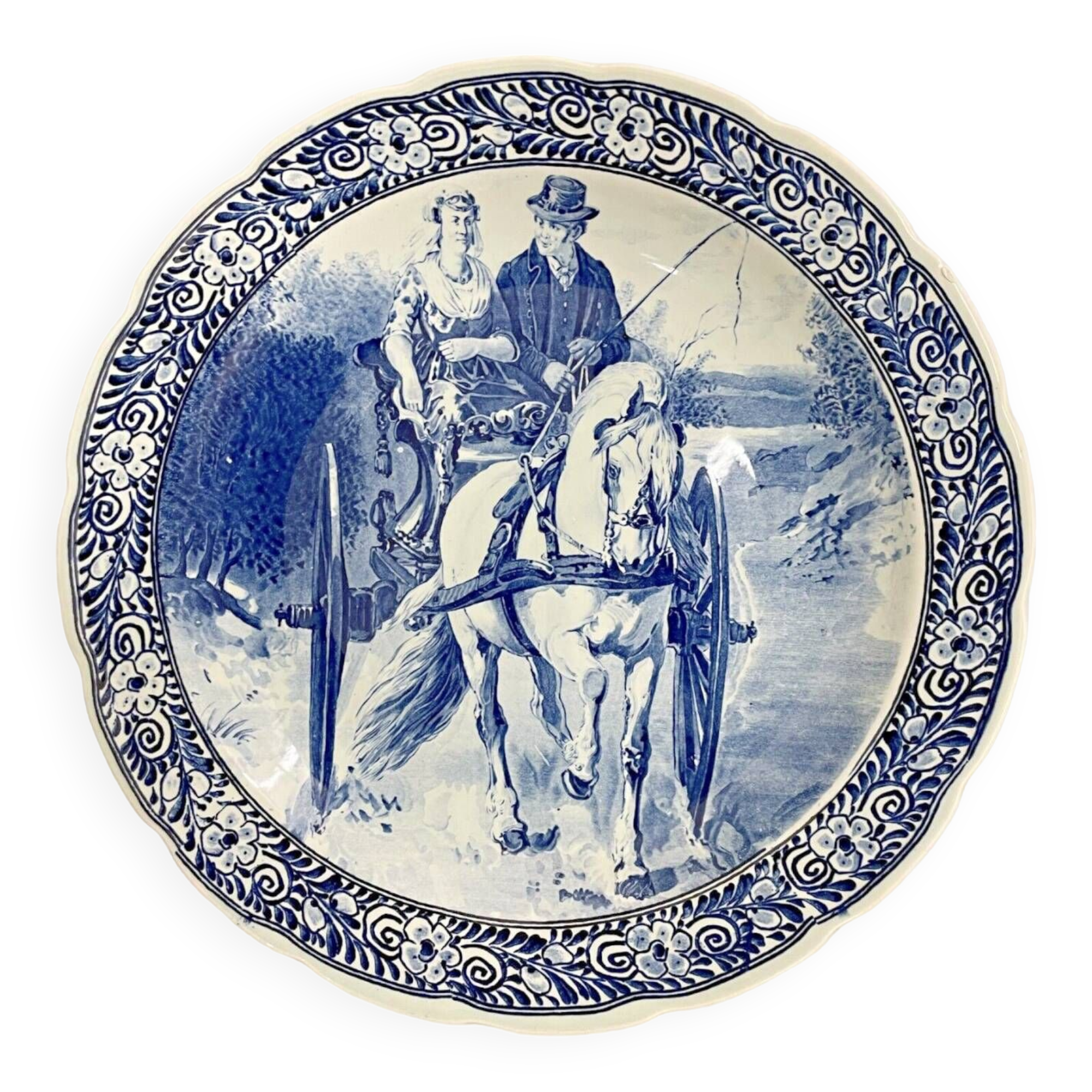 Plat mural ou à poser de la marque Delfts Royal 362004