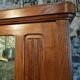 French antique oak wardrobe from the 1930s.