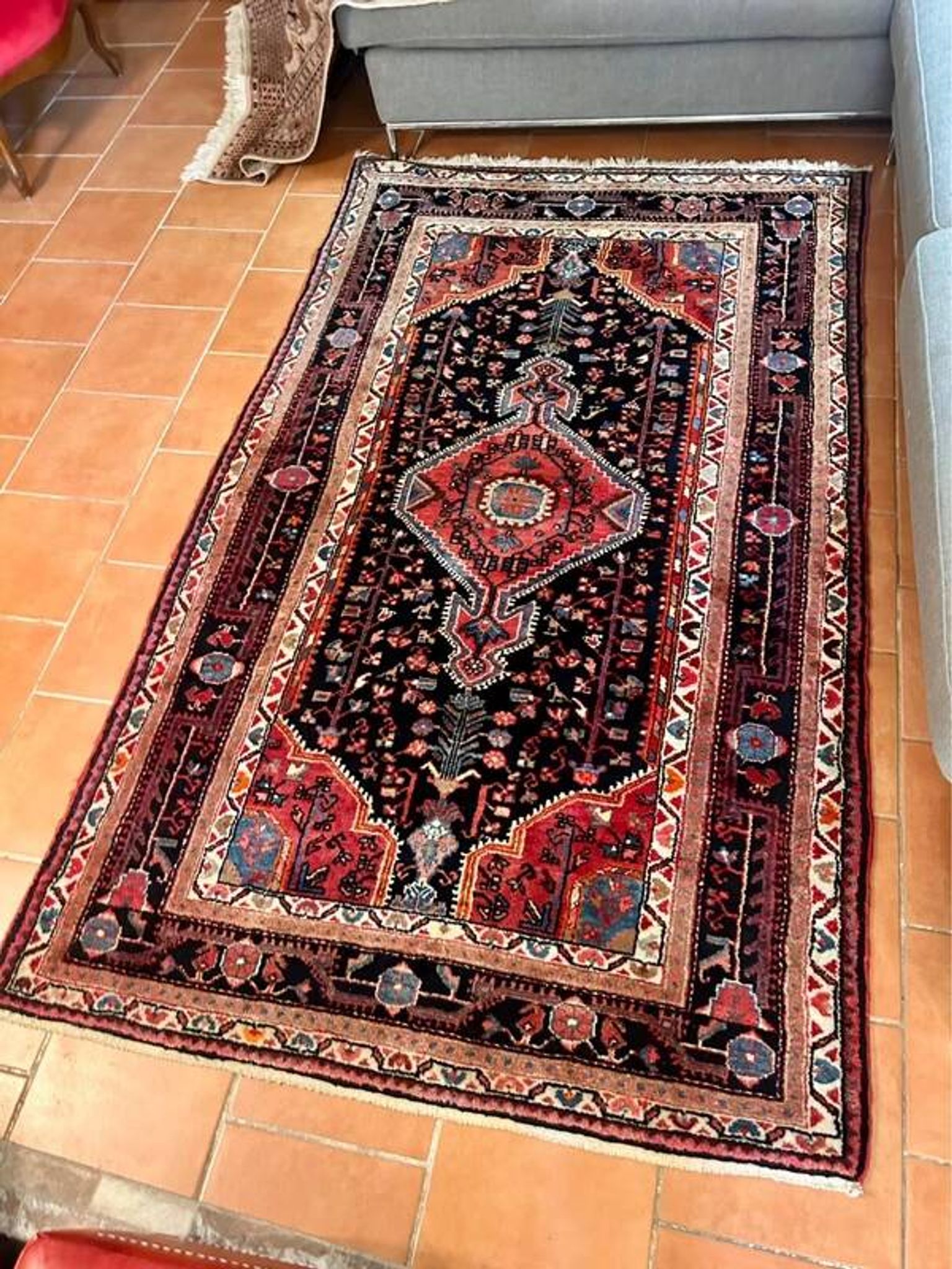 Tapis iranien vintage