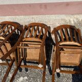 Vintage bistro chair chair from industrial bars