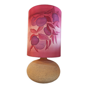 Lampe en terre cuite