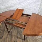 Table scandinave en teck 1960
