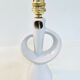 Small floral ceramic lamp – 1950s