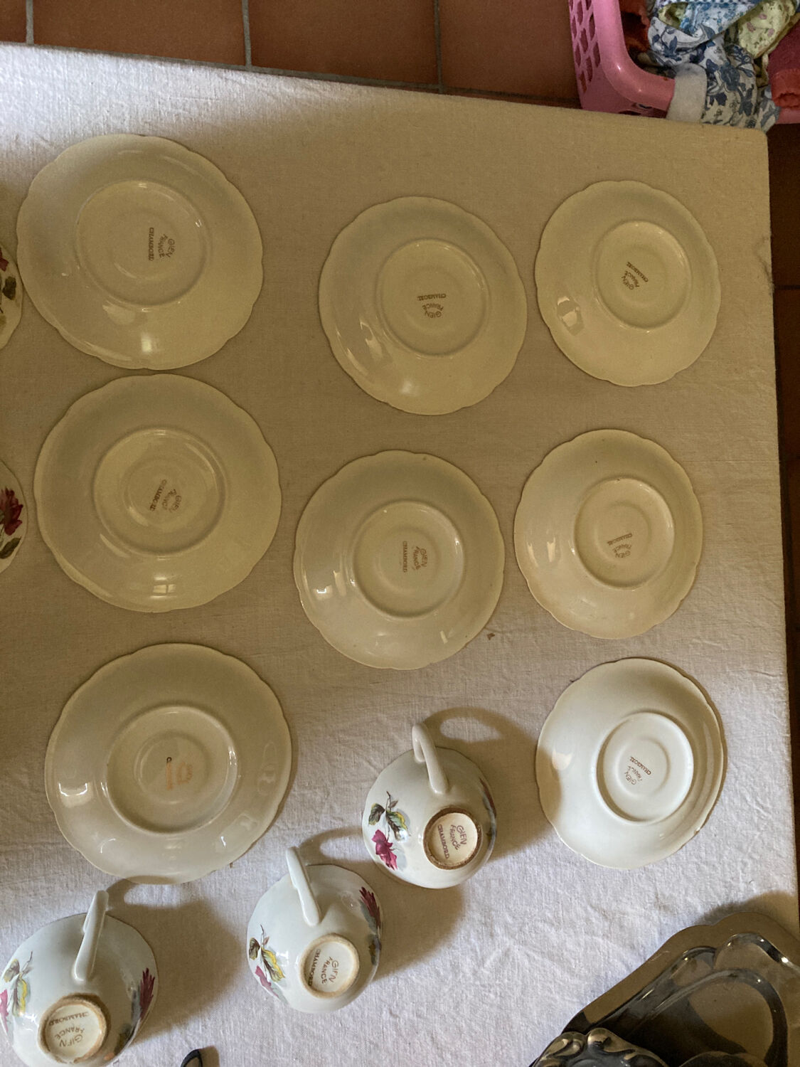 GIEN coffee cup France chambord collection