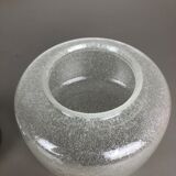 Cone Ice Glass Bubble Wall Light Made by Hillebrand Leuchten, Germany