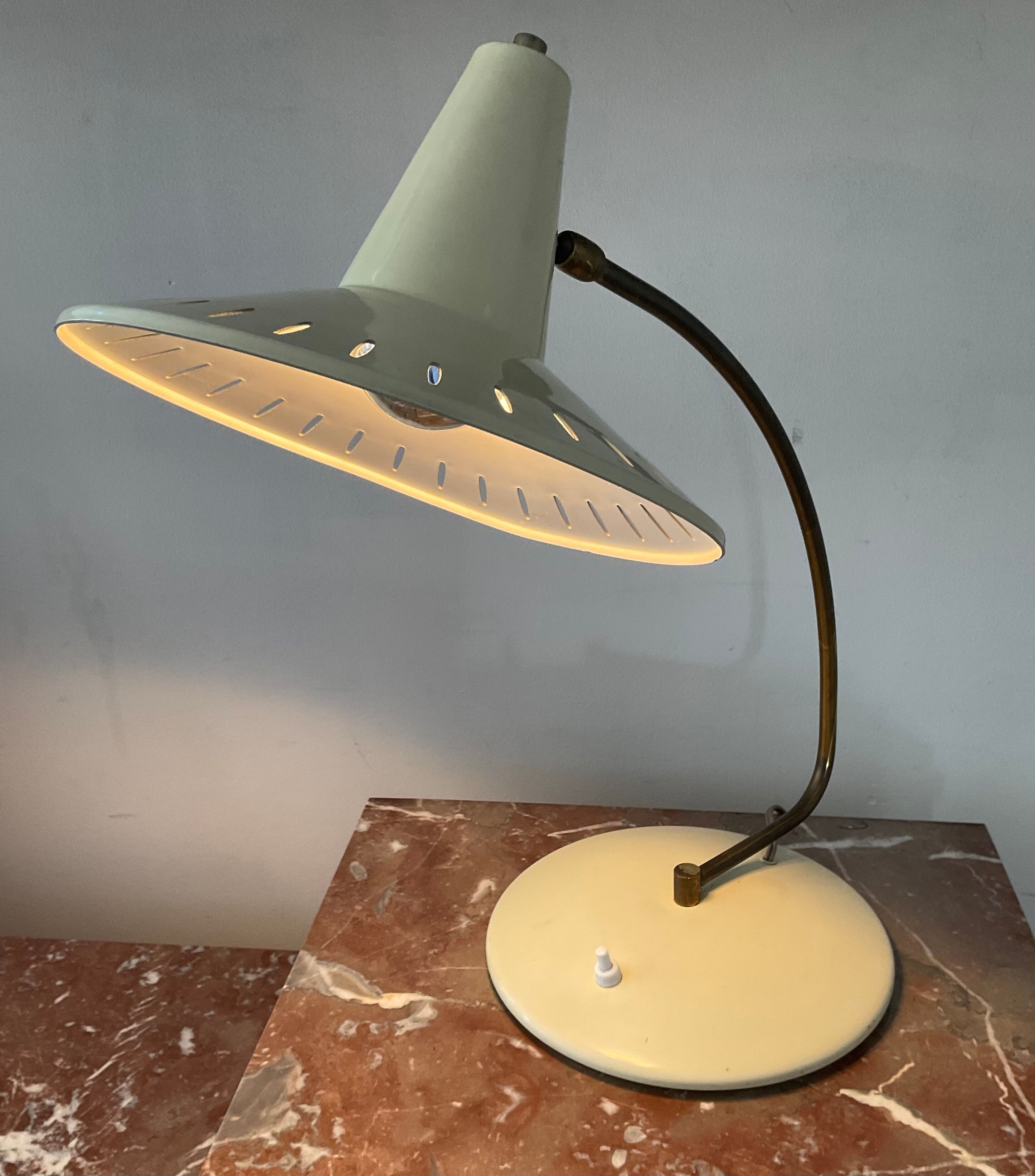 Jan J.M Hoogervorst lamp for Anvia from the 50s