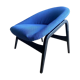 Fauteuil de salon bleu, modèle Columbus, Hartmut Lohmeyer pour Artifort, années 1950