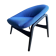 Fauteuil de salon bleu, modèle Columbus, Hartmut Lohmeyer pour Artifort, années 1950