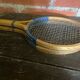 Pair of Vintage Tennis Rackets MAJESTIC Wood 1950s #D581
