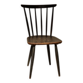 Chaise de bureau danoise en bois massif