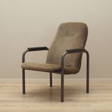 Brown armchair, Danish design, 1960s, production: Denmark
