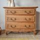 Antique solid wood commode