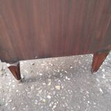 Antique Louis XVI style corner unit with marble top