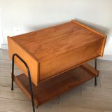 Metal stand furniture vintage design 60s