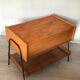 Meuble pied métal design vintage années 60
