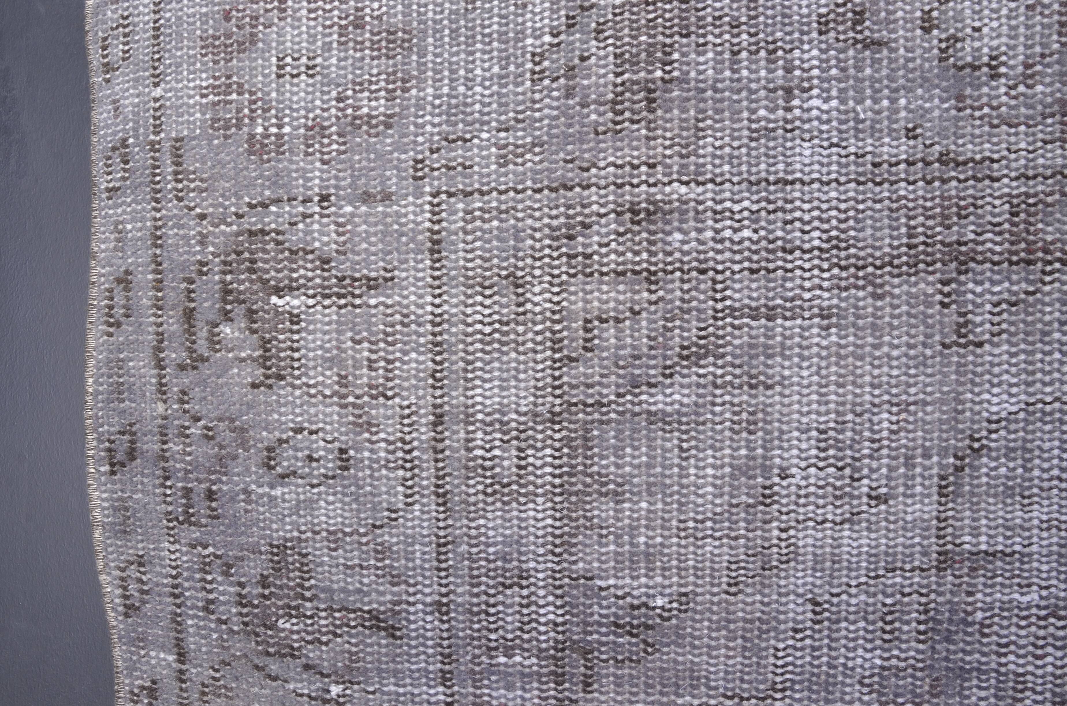 Grey Oushak  Floral Rug sku1918