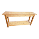Solid wood console table