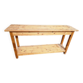 Etabli Console en bois massif