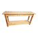 Solid wood console table