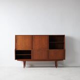 Mid-century Danish teak highboard
