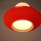1960s Opaline Glass Pendant Light, Czechoslovakia