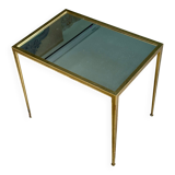 Brass coffee table from Deutsche Werkstätten