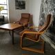 Paire de fauteuils "Poang" par Noboru Nakamura