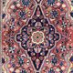 Persian carpet Sarogh handmade 57x84 cm