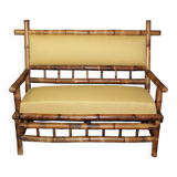 Bamboo Bench from the Napoleon III Period