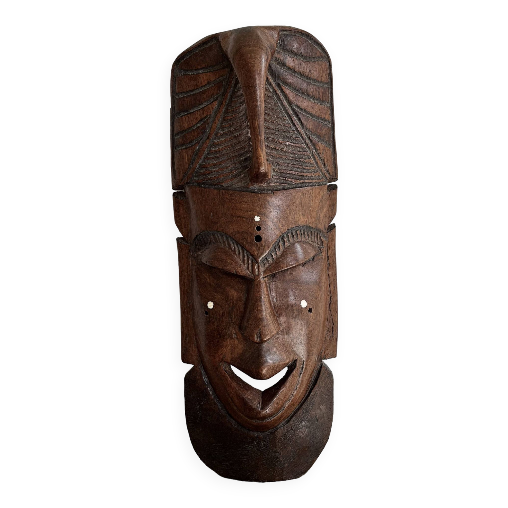 African wooden mask