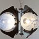 Vintage Pendant Light Murano Lamp Mazzega Style Light Fixture Sputnik