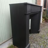 Black patina fireplace coat