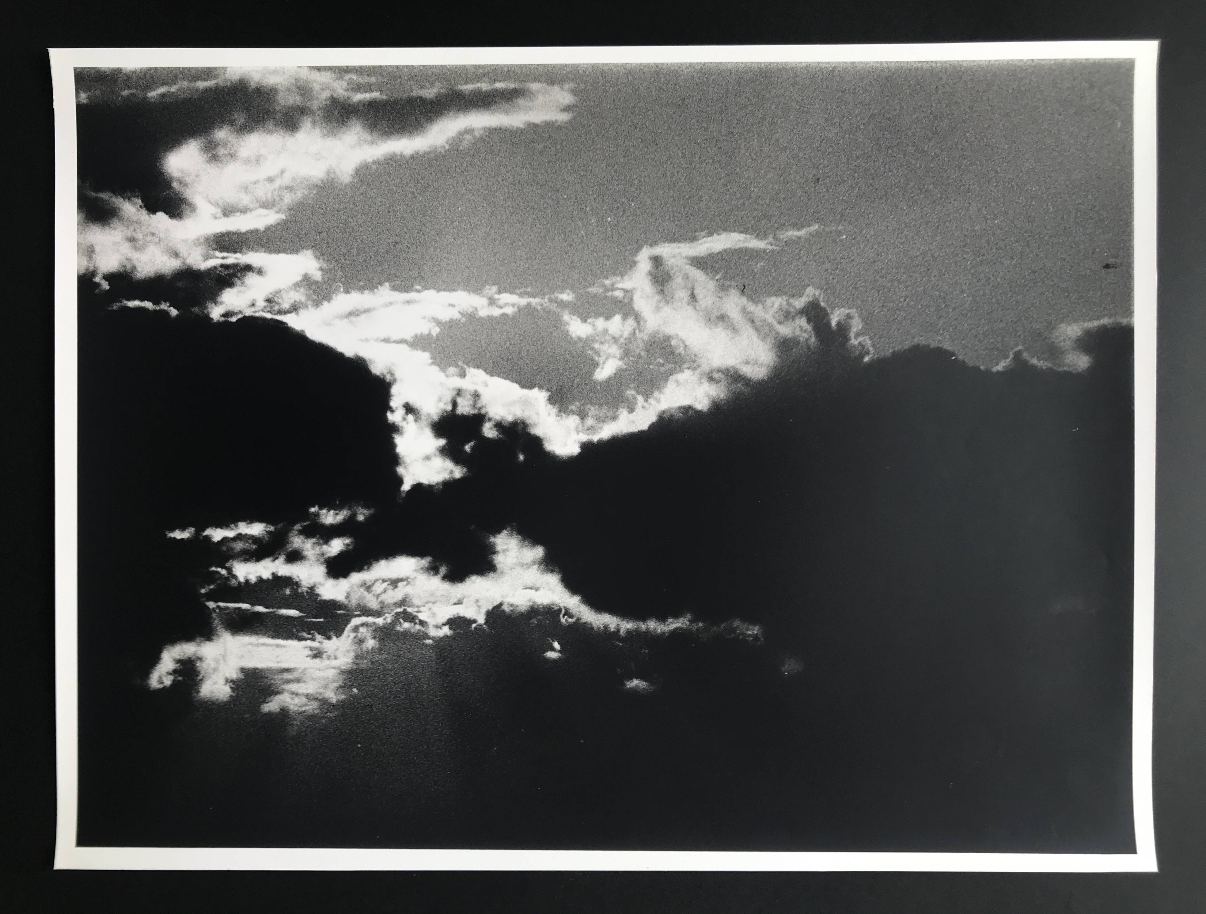 Rosine nusimovici, untitled (cloud iv), c 1980. black and white silver print