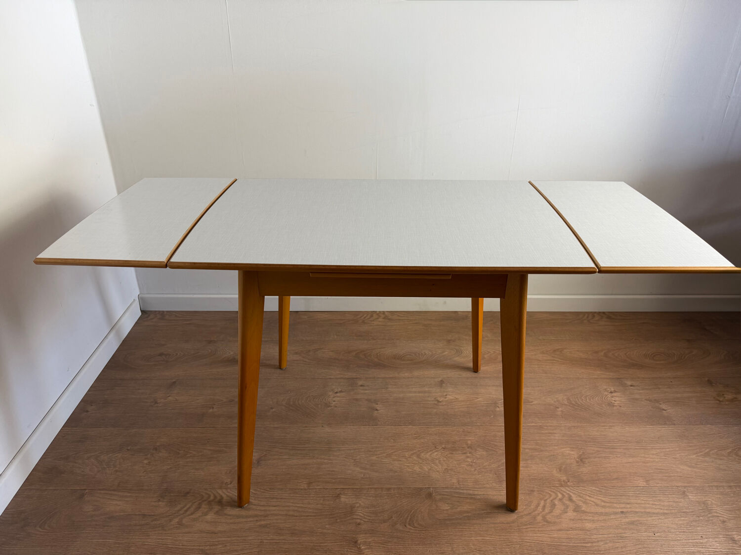 Dining table with extensions