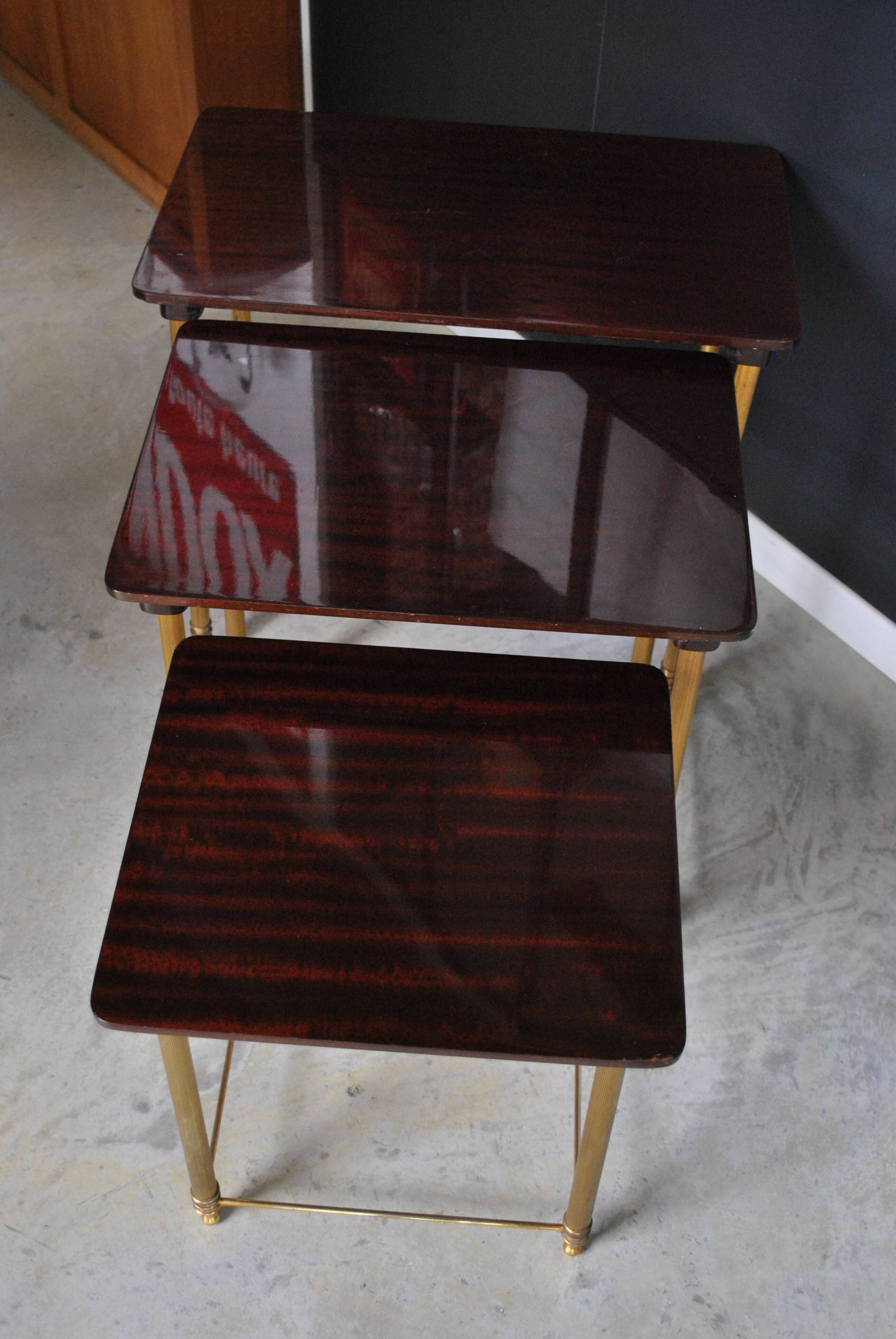Table gigogne 1950 vintage