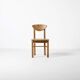 Set of 4 pine dining chairs attributed to Rainer Daumiller, Denmark, 1970s