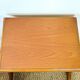 1960s Scandinavian nesting coffee table in teak.