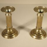 Pair of silver candlesticks 12 cm