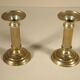 Pair of silver candlesticks 12 cm