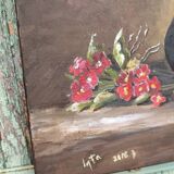 Flower reproduction canvas