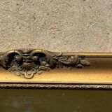 Miroir en bois de style Biedermeier
