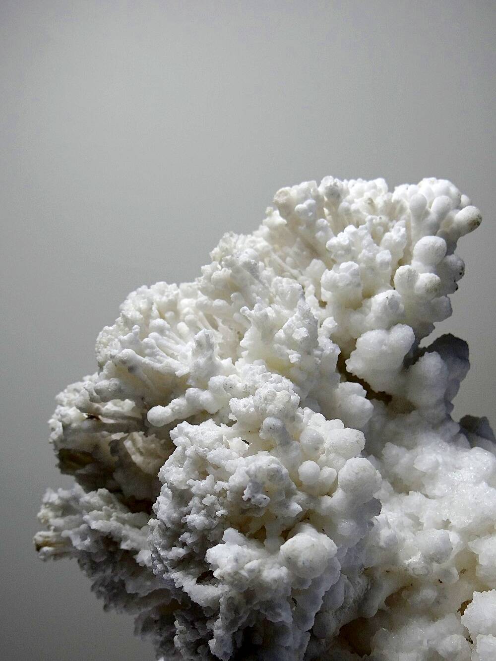 Collection minérale ancien spécimen d'aragonite blanche du Mexique +3,2kg