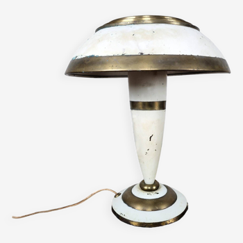 Champigno sheet metal lamp from the 1930s