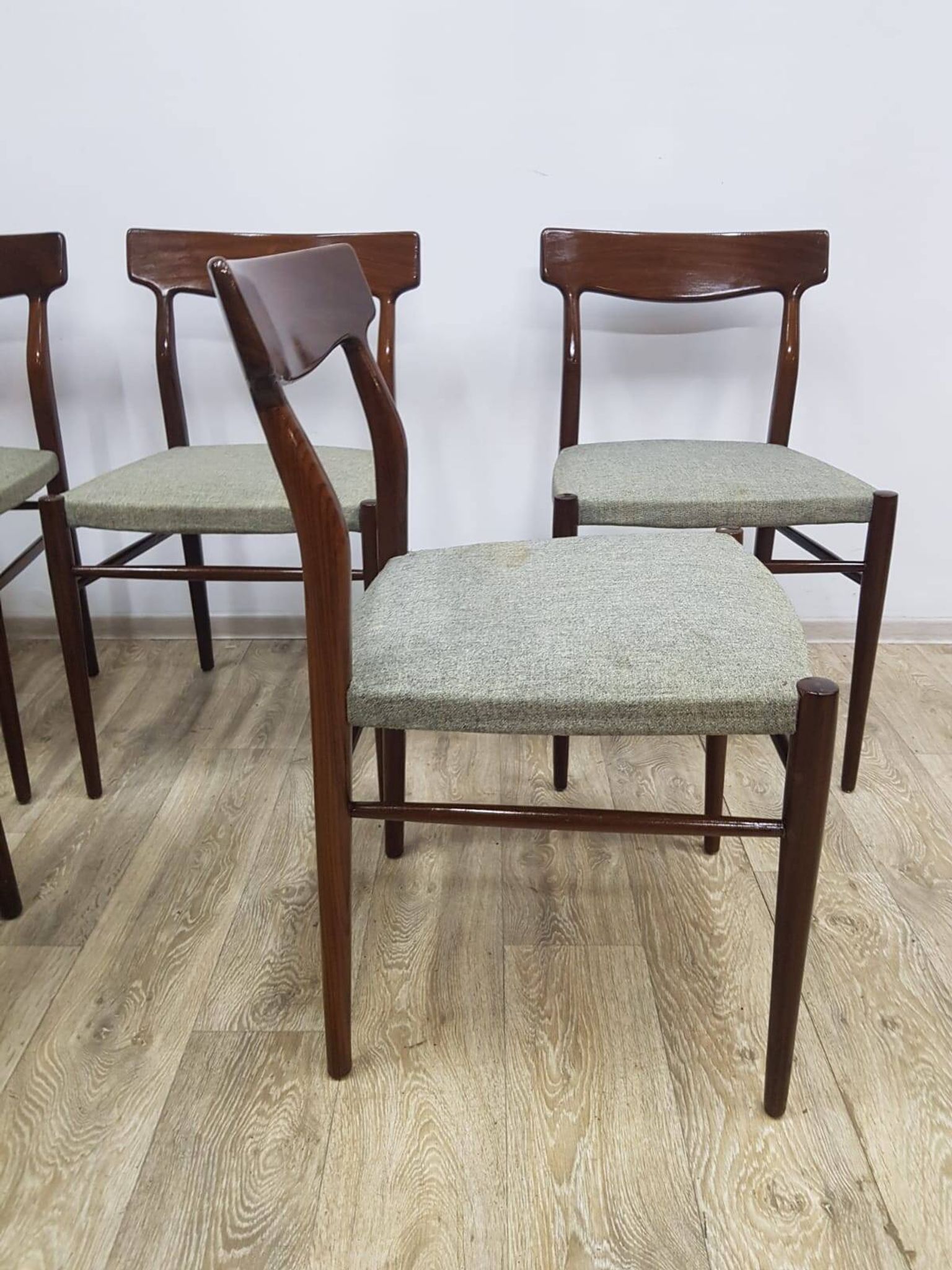 Set of chairs, Lubke/No.603/Mid-Century, 1950s/60s.