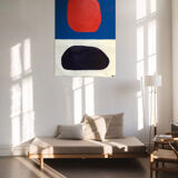 Acrylic painting abstraie on canvas wall decoration